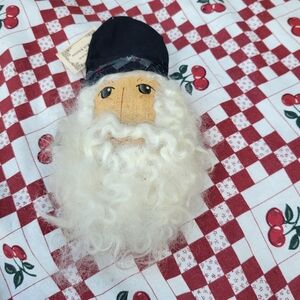 Handcrafted Santa Ornament